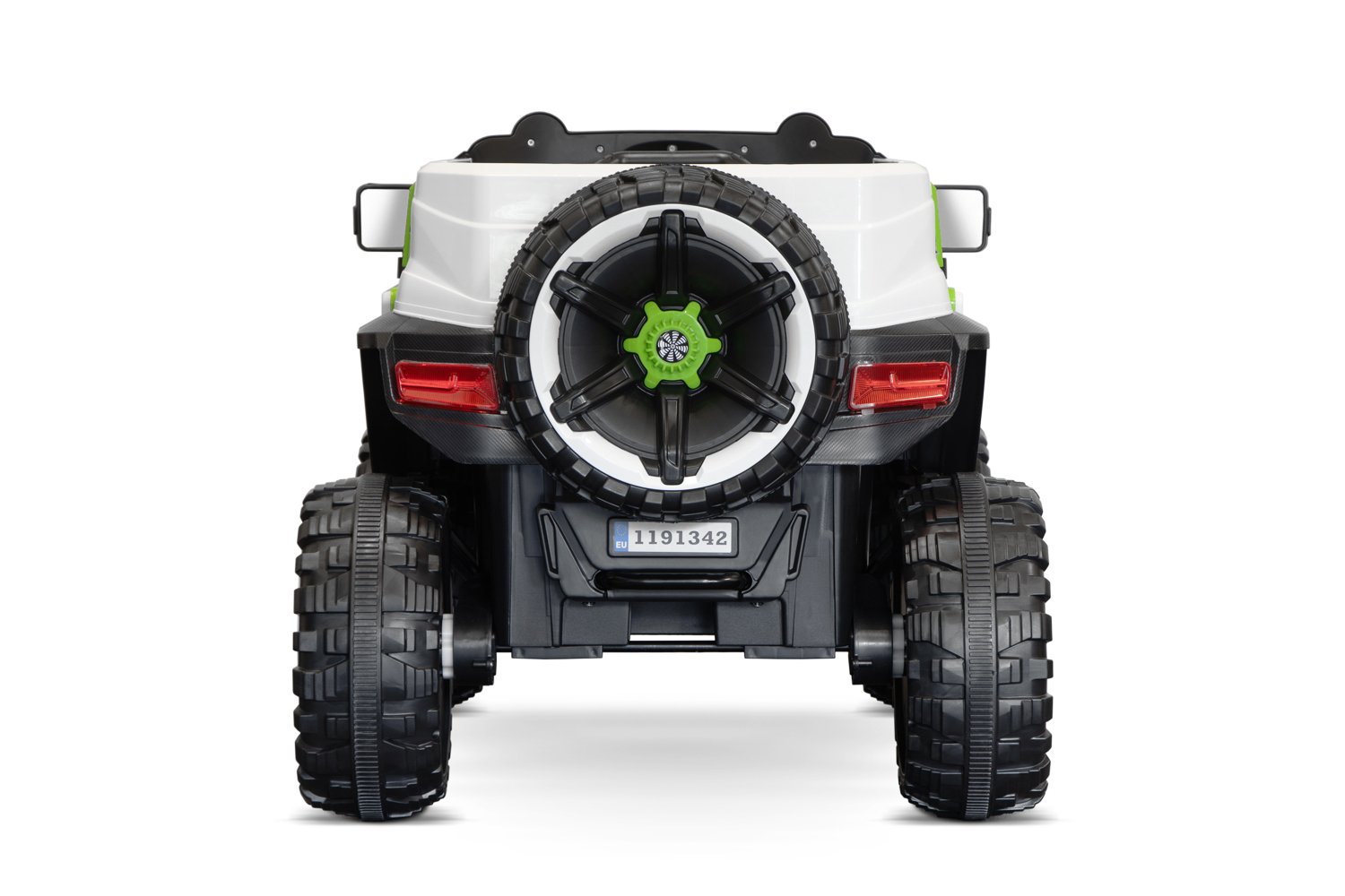 Menila GmbH - Kinder Elektro Auto Emulation Big Jeep 2-Sitzer 4x 30W 12V 7Ah