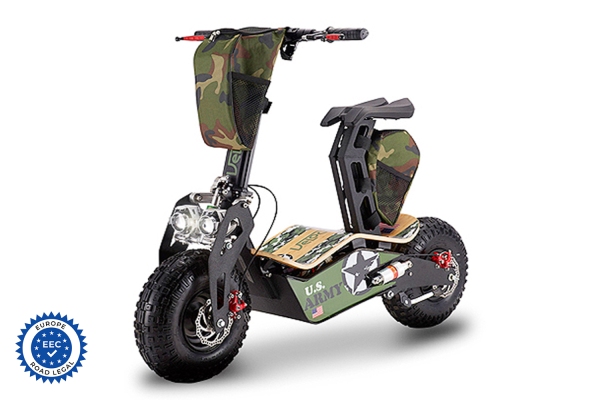 Velocifero 500W 48V EEC MAD Elektro Scooter 6 Zoll mit Straßenzulassung brushless Motor