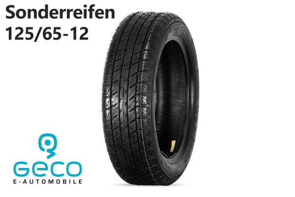 GECO Sonderreifen 125/65-12 Zoll Reifen für Kabinenroller