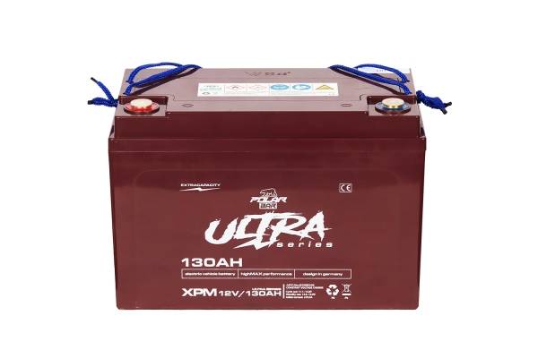 12V|130Ah Polar Bär Batterie Ultra Serie XPM AGM passend für Elektro Fahrzeuge