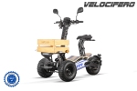 Velocifero EEC Mad Truck Elektro Scooter 1800W 60V 6 Zoll Lithium-on